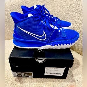 NIKE Kyrie 7 TB ‘Game Royal’ - Men’s 9/Wms 10.5 - New never worn - GOAT Verified